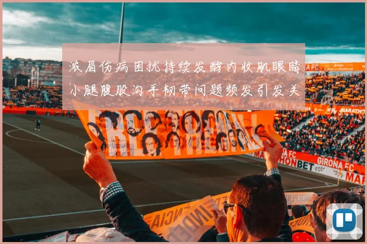 浓眉伤病困扰持续发酵内收肌眼睛小腿腹股沟手韧带问题频发引发关注